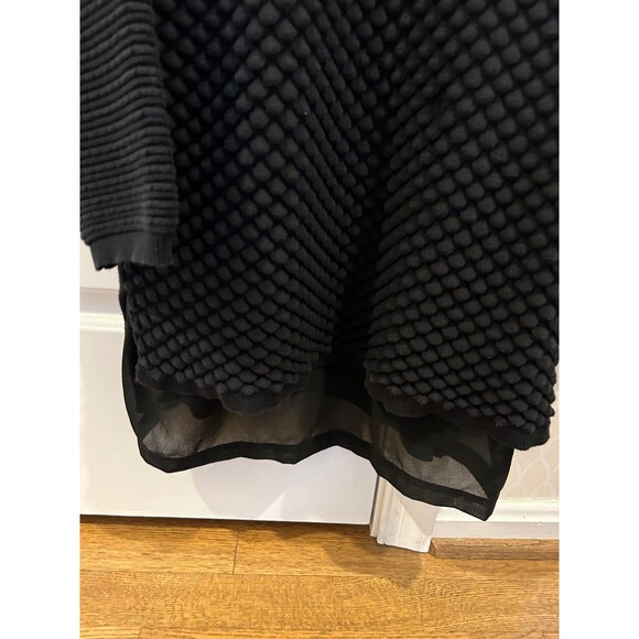 Trouve Black Knit Top, Large - Picture 5 of 6